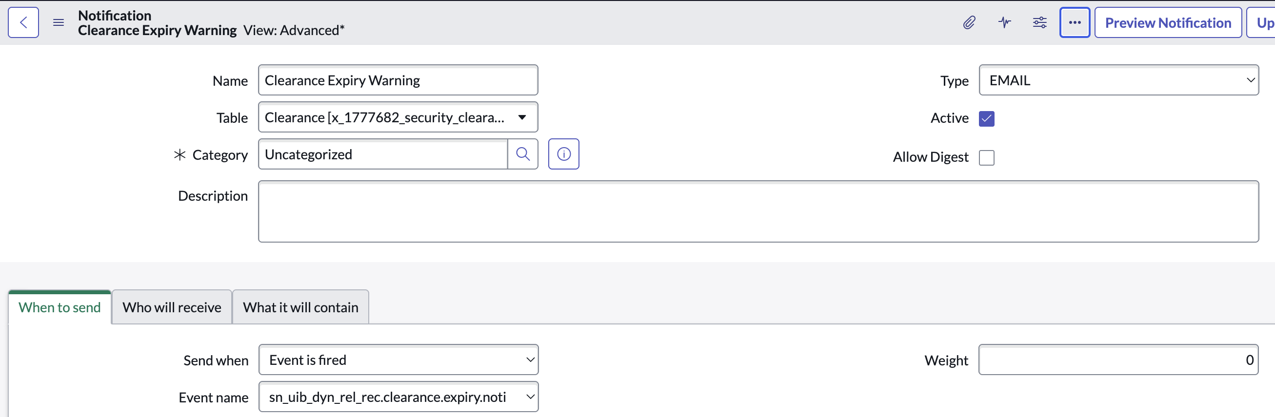 Email notification part 1